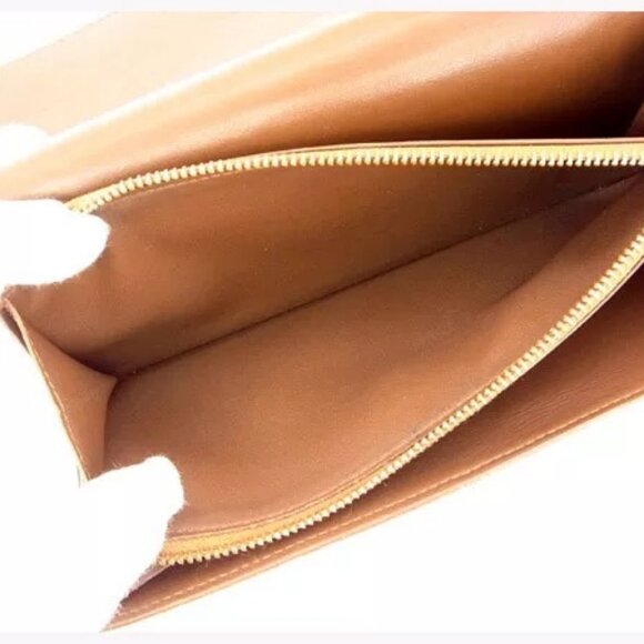 Louis Vuitton Wallet Purse Long Wallet Vernis Bronze Woman Authentic - Picture 4 of 11